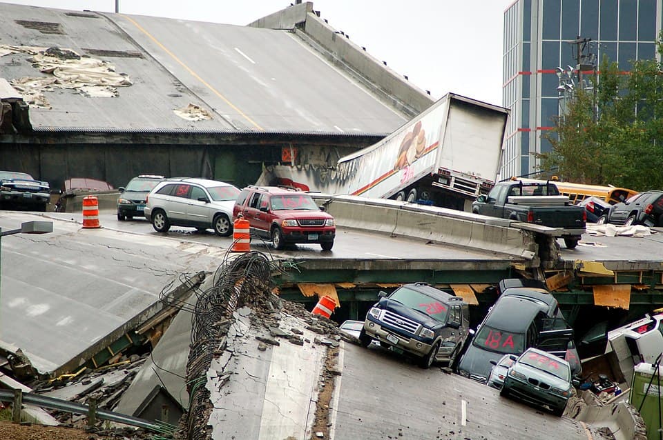 Collapsed Bridge